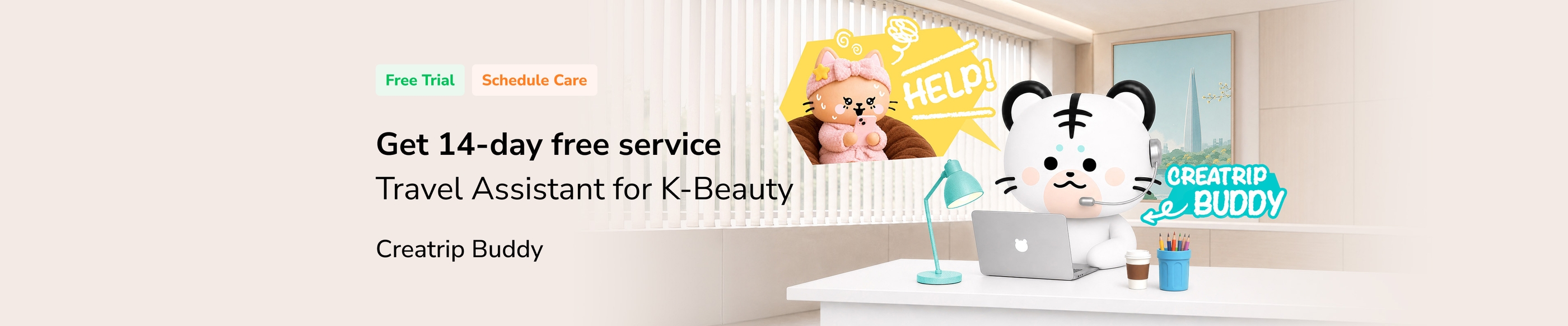 Creatrip Buddy | Free Personal Travel Assistant with K-Beauty Bookings!
