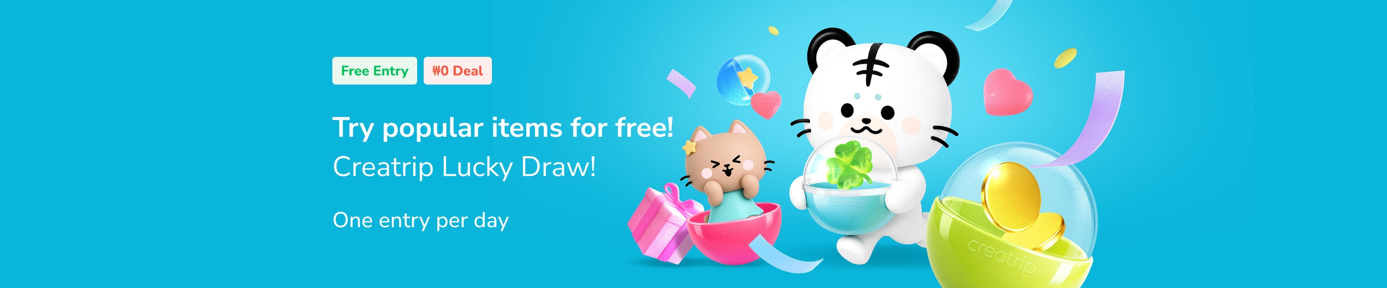 Try your luck for a prize!