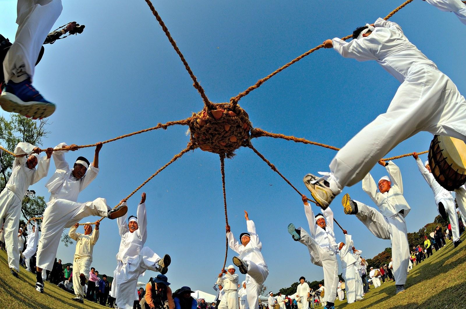 瑞山 海美邑城 祭典