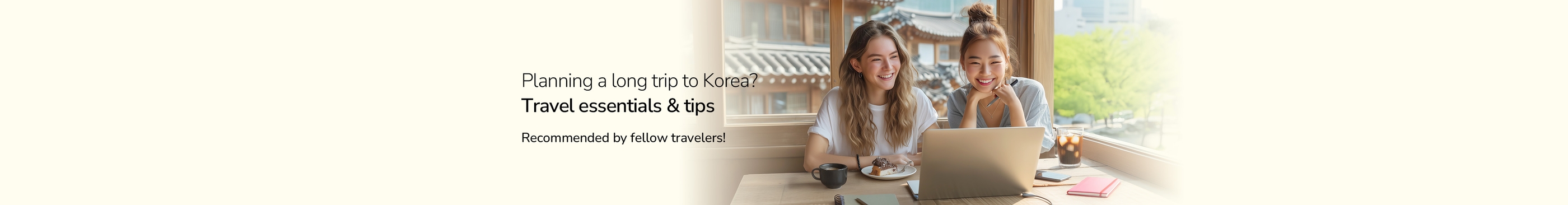 Must-haves for a long trip to Korea, recommended by fellow travelers!