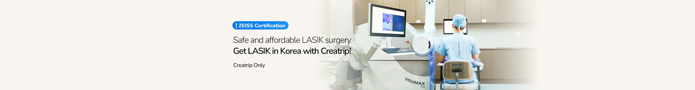 Creatrip Laser Eye Surgery | LASIK, LASEK, & SMILE LASIK