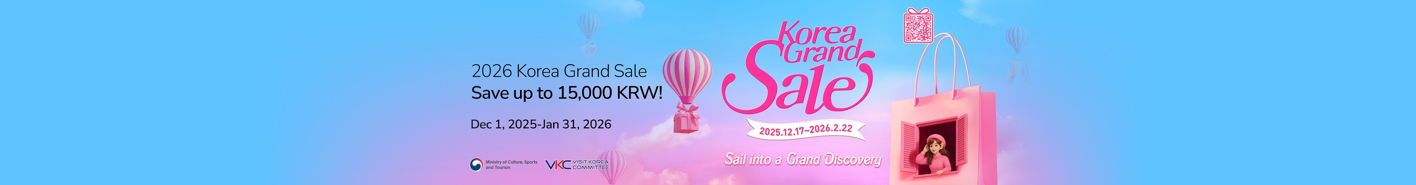 2026 Korea Grand Sale | Sail into a Grand Discovery