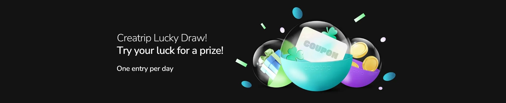 Try your luck for a prize!