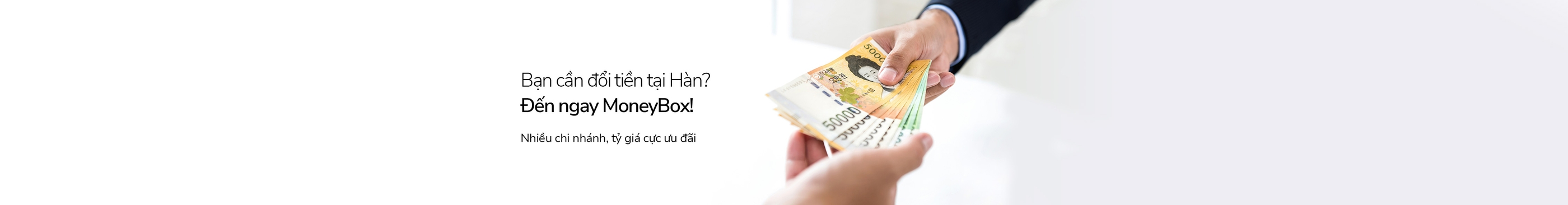 Bạn cần đổi tiền tại Hàn?
