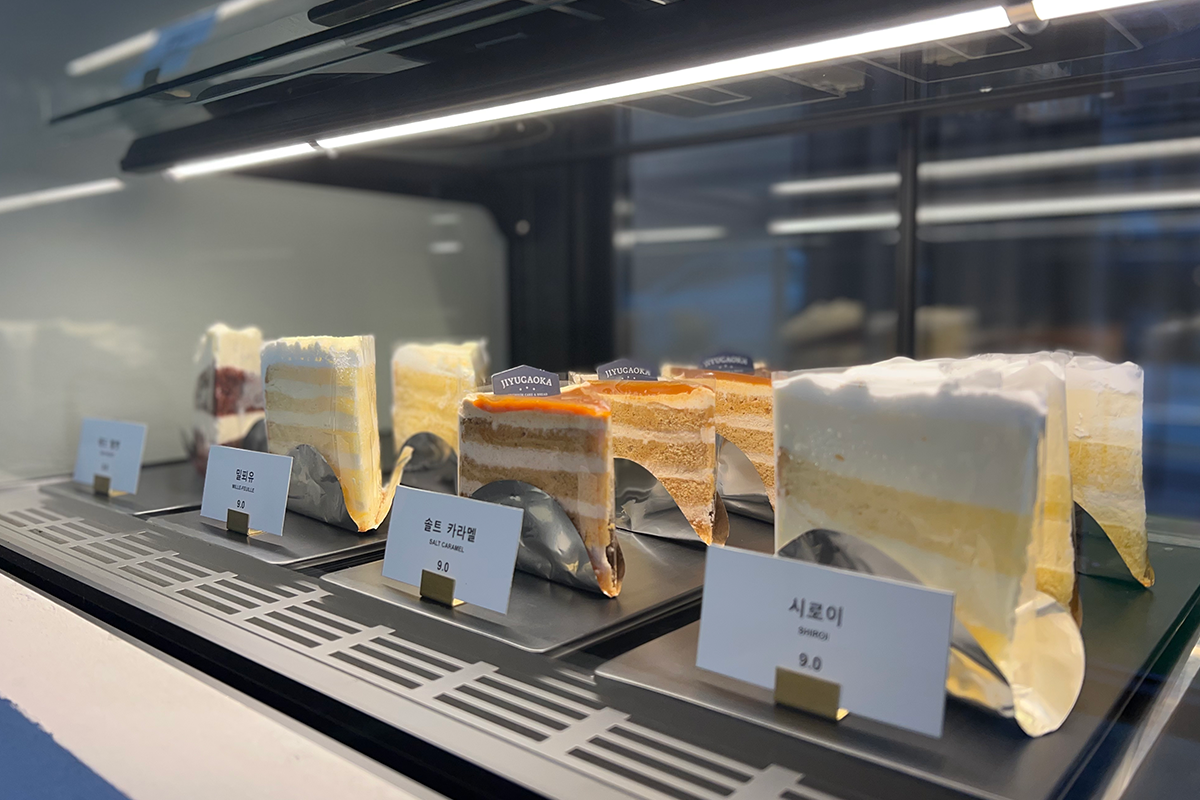 เค้กโฮมเมดของ JIYUGAOKA