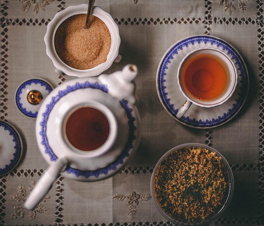 Tè pomeridiano Tiangpang