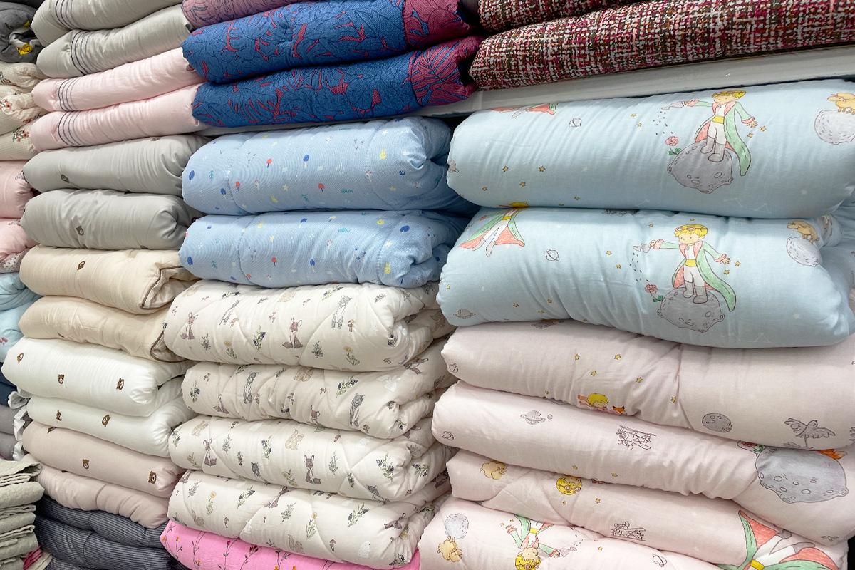 Образцы тканей и постельного белья в Assibang