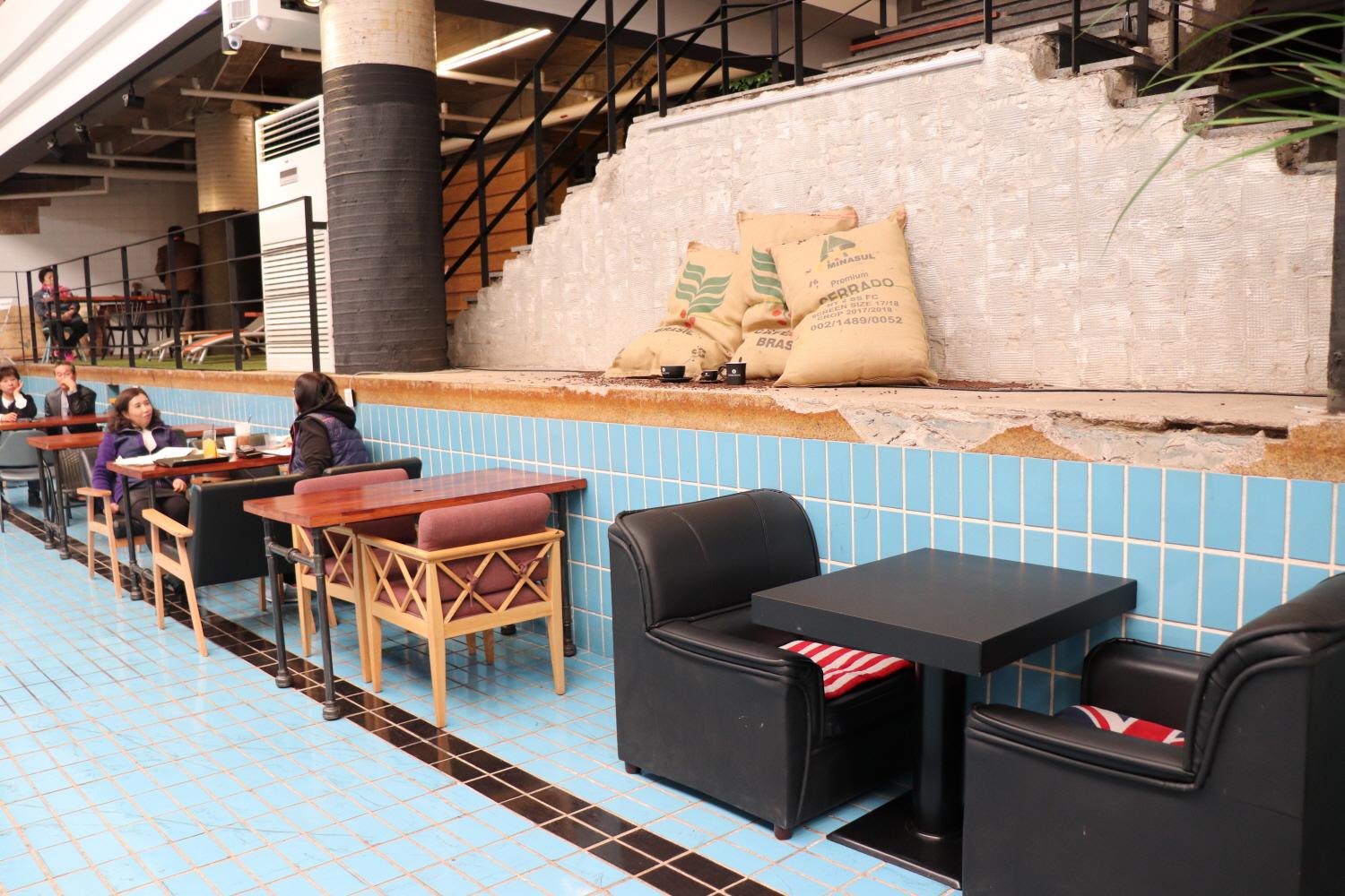 Interni unici del caffè