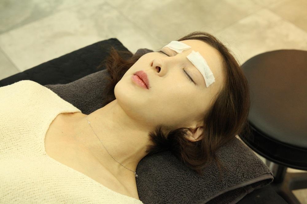 Permanent Eyebrow and Eyelash Enhancement Services in Gangnam with Lipstick, Hairstyle, and Skincare.