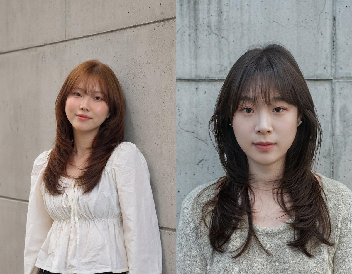 준오헤어 강남역4호점 헤어스타일 예시