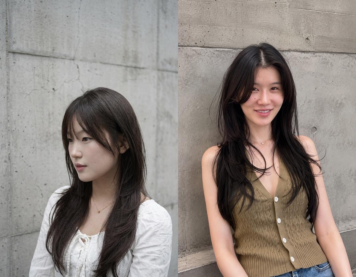 준오헤어 강남역4호점 헤어스타일 예시