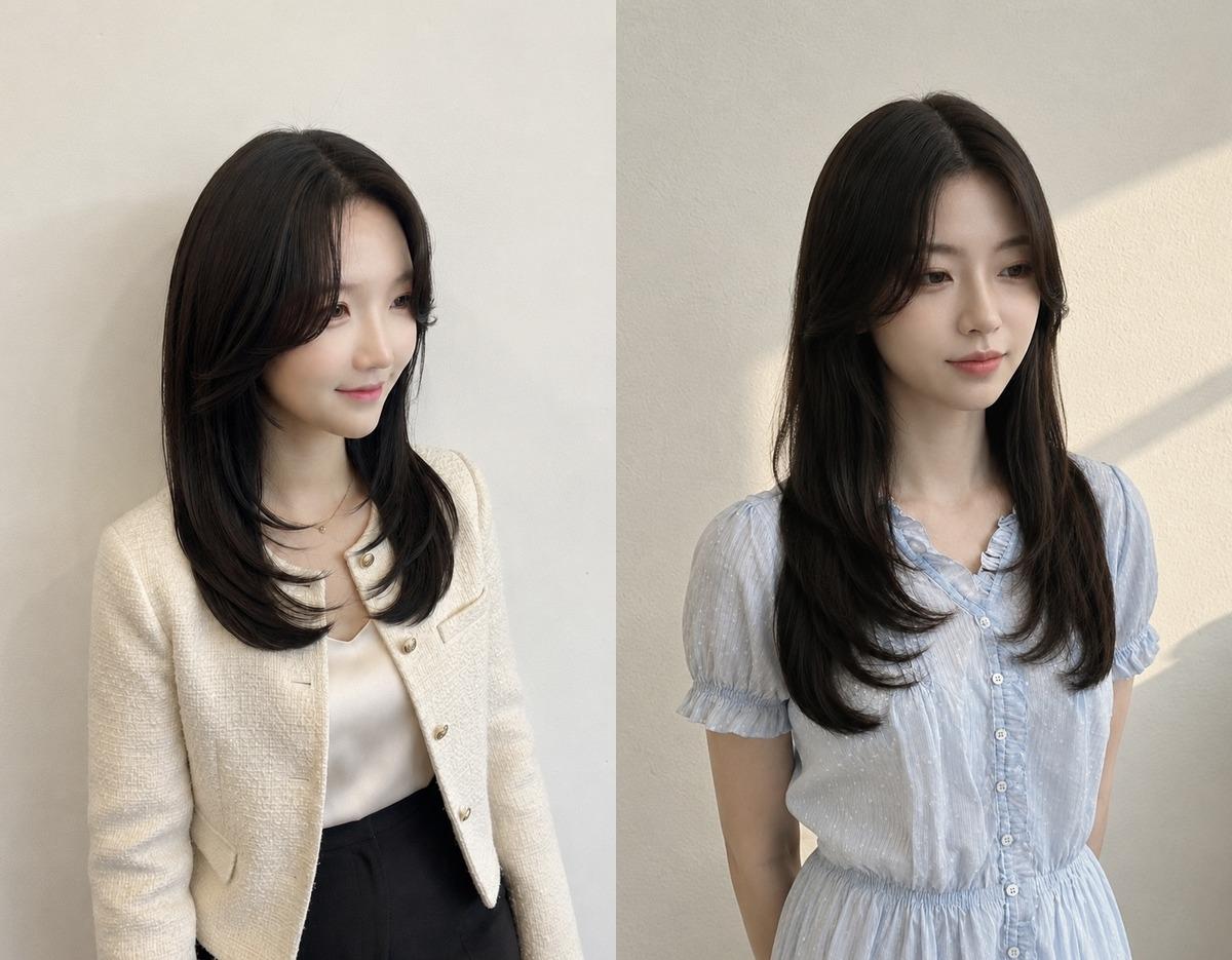 준오헤어 강남역4호점 헤어스타일 예시