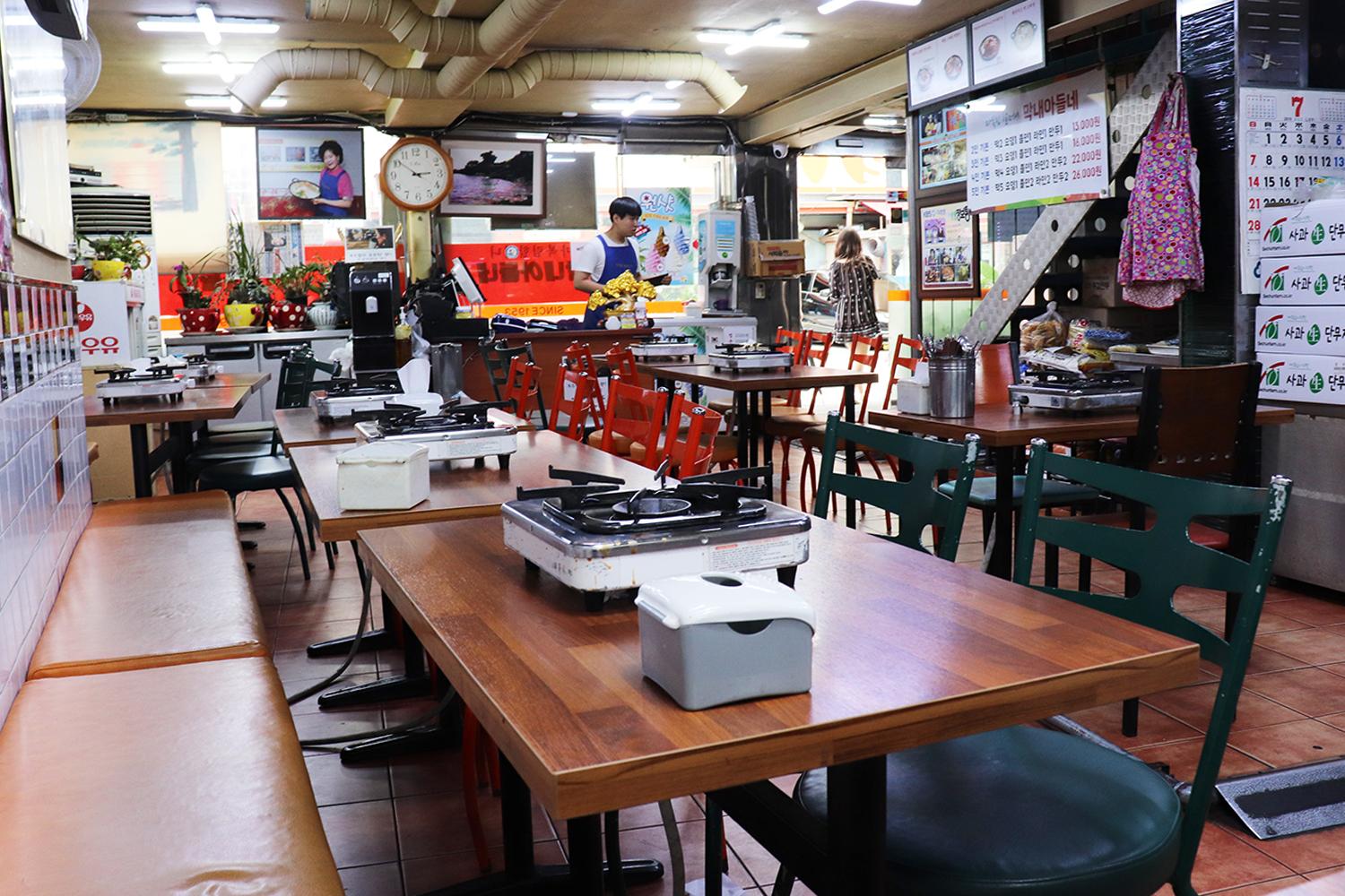 Món ăn tại Mabokrim Tteokbokki