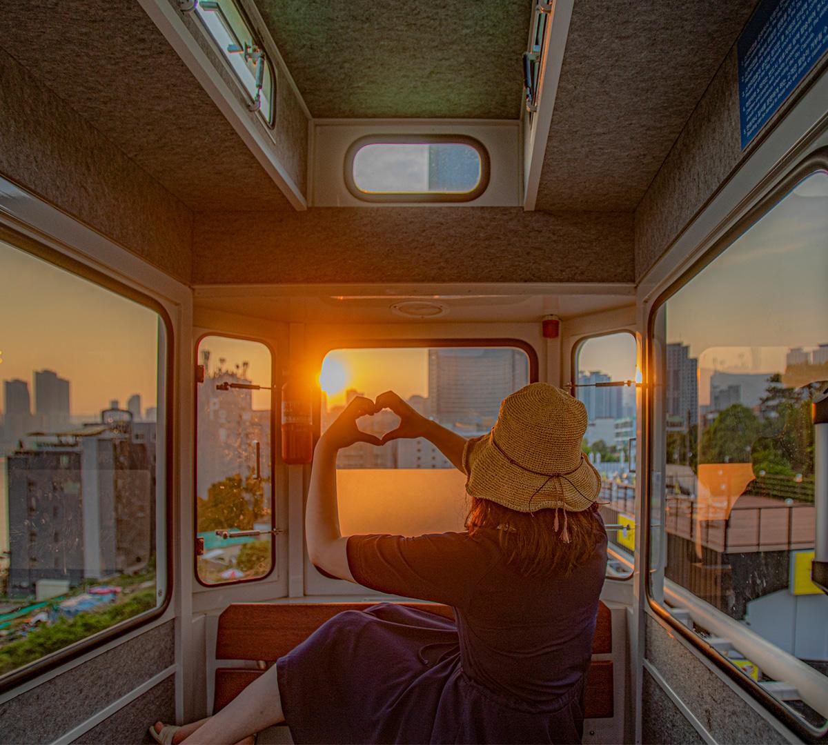 日落海雲台空中膠囊列車/釜山夜景一日遊（釜山出發）-image