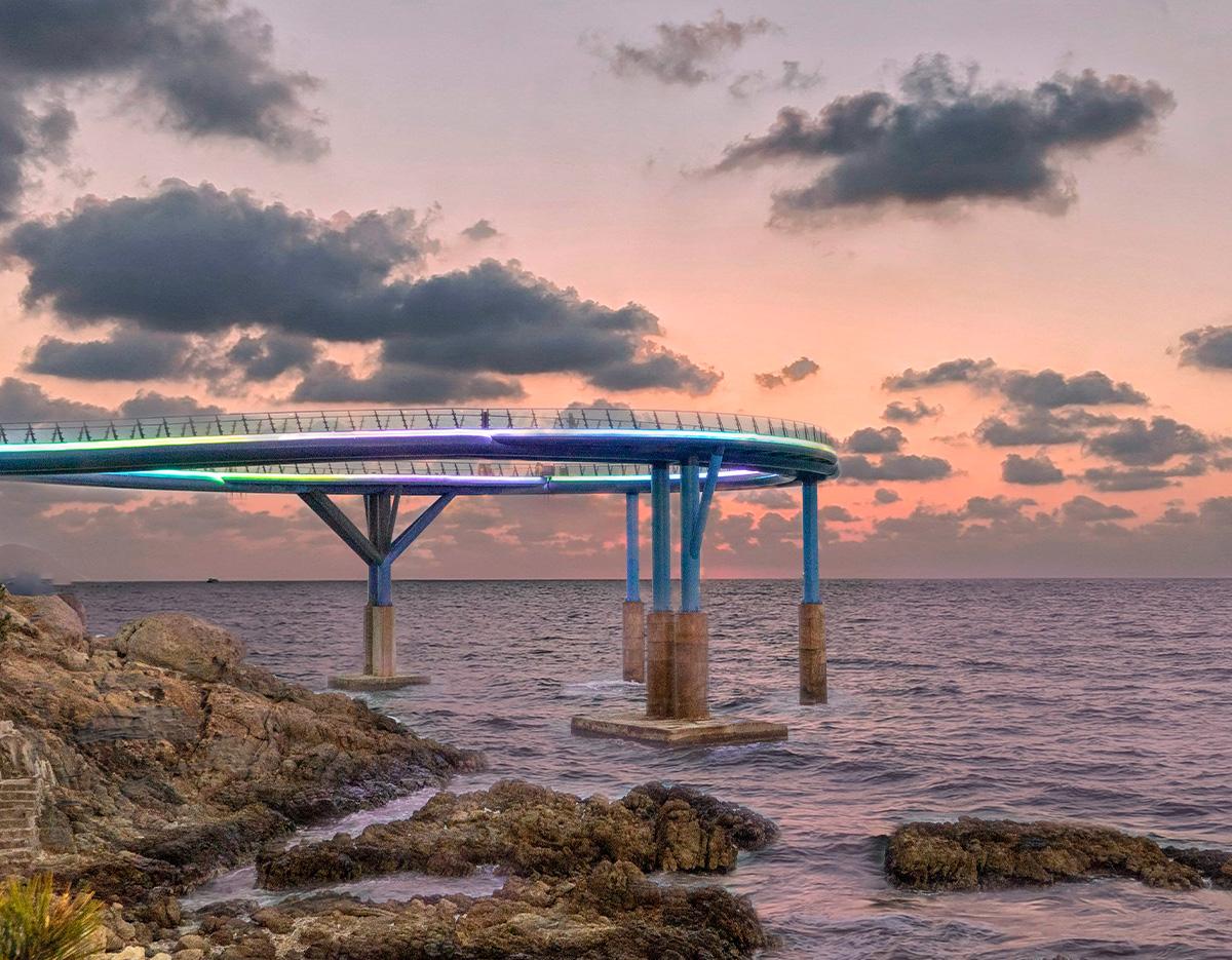 Sunset Haeundae Sky Capsule & East Busan Night view Tour