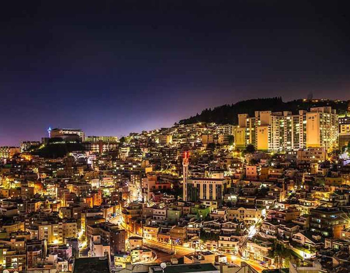 Sunset Haeundae Sky Capsule & East Busan Night view Tour
