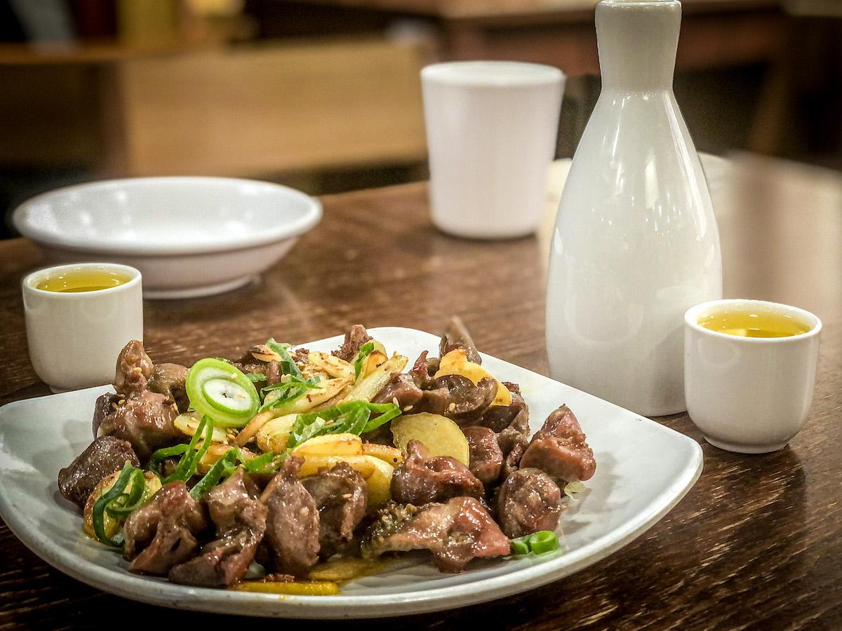 百濟蔘雞湯店內餐點