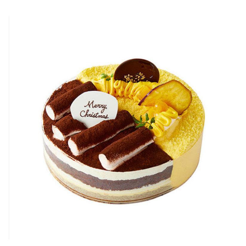 tiramisu cake&sweet potato cream cake