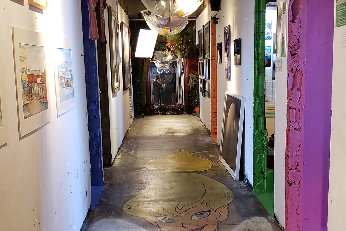 Dachgeschoss mit Blick über Daegu