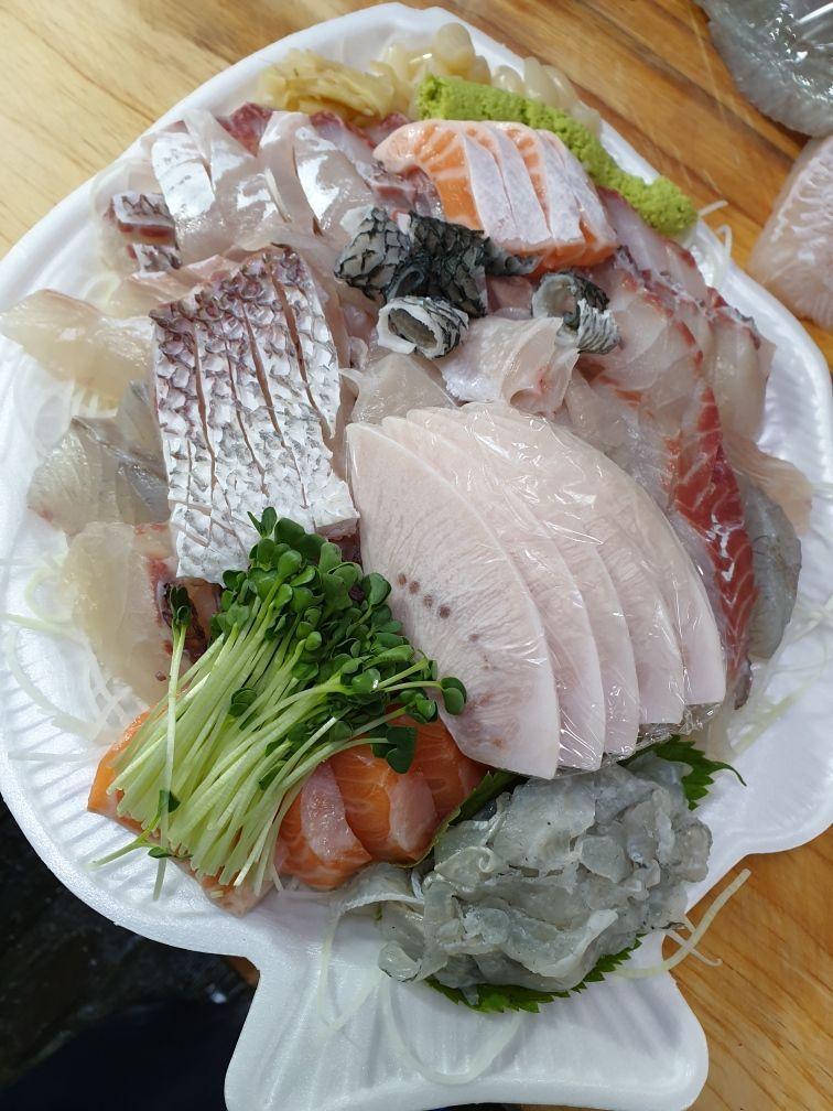 Món hải sản tại Gongju Sanghwe