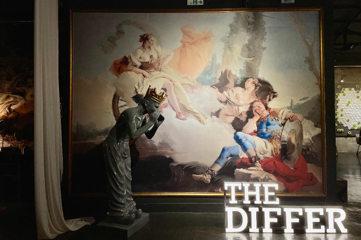 The Differ art and sign