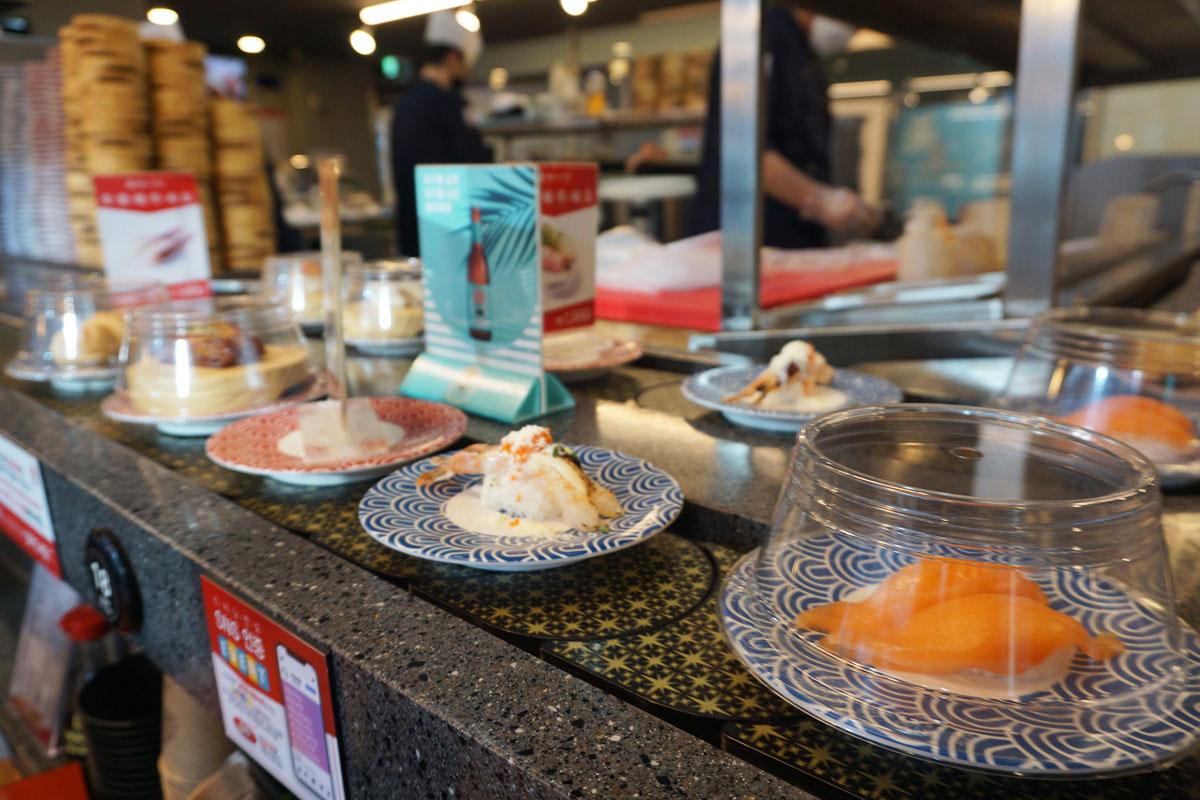 Large choix de sushis