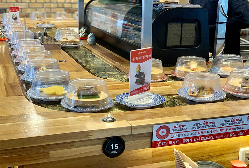 韓國知名連鎖壽司店