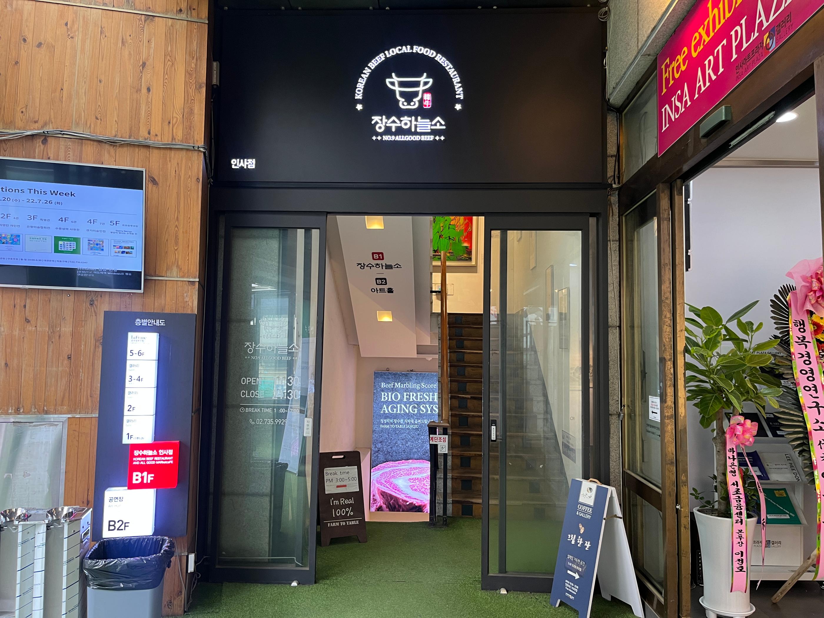인사동 장수하늘소