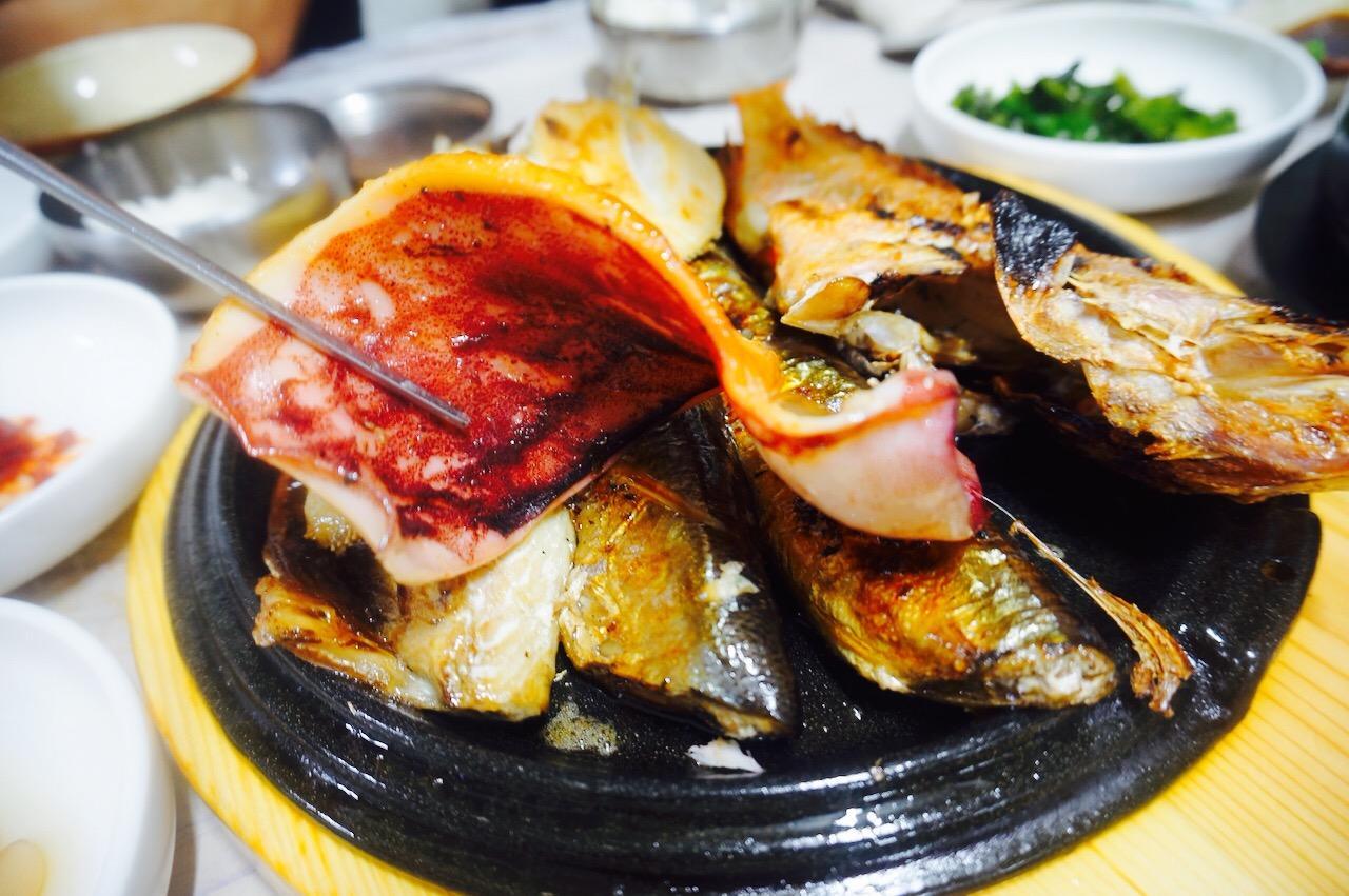 Сокчо-рыболов морское ушко додокпэги 2