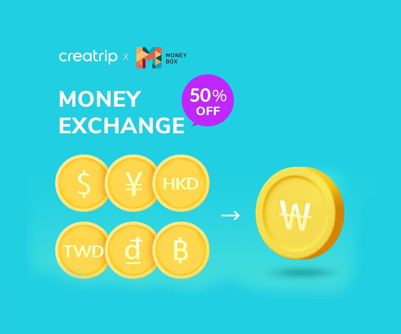Easy Money Exchange at Incheon Airport (low exchange rates!) | Creatrip Currency Exchange Service