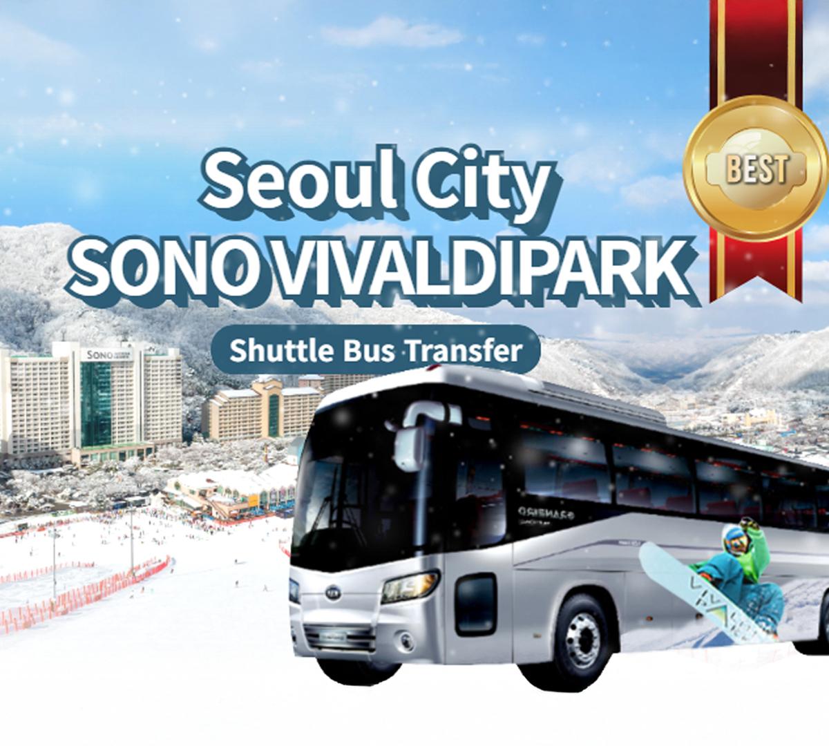 [Early Bird Discount] Sono Vivaldi Park Shuttle Bus Ticket (Departing from Seoul)-image