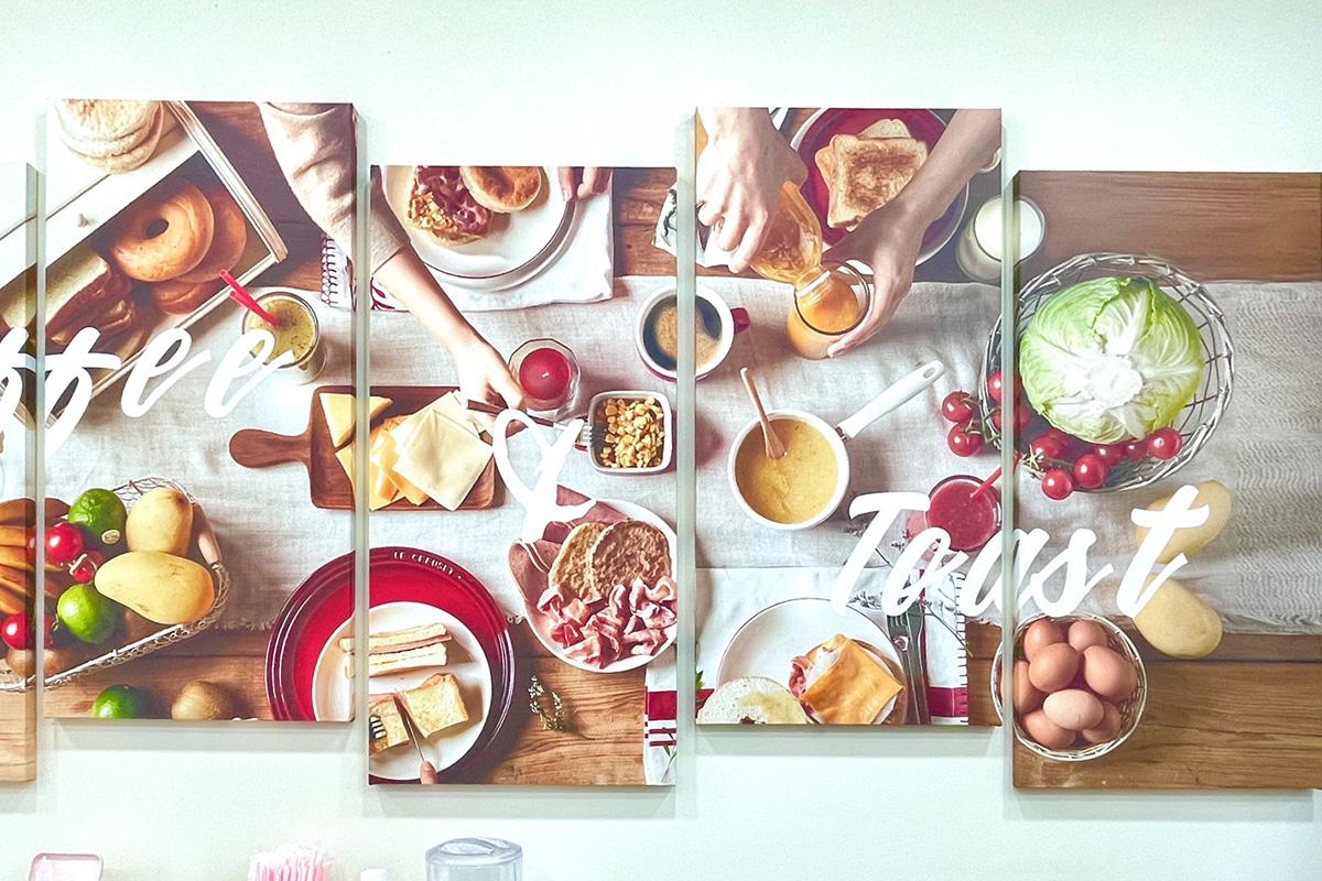 Toast and drink menu