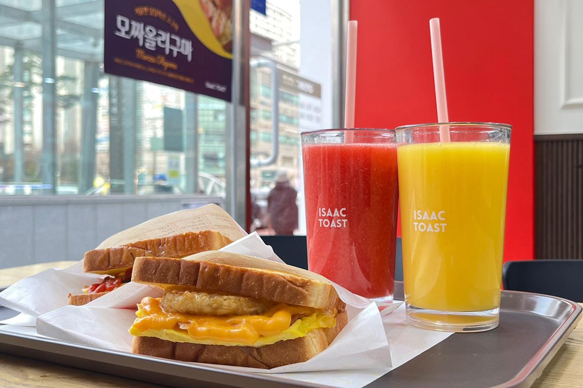 Isaac Toast Jamsil Saenae Station Branch