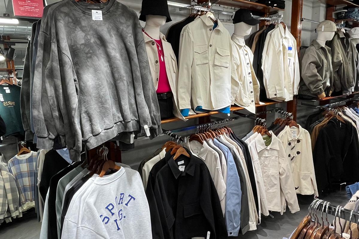 Selección de ropa en M Playground