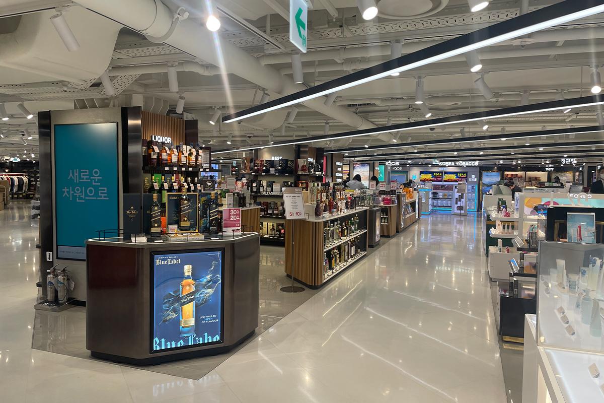 アクセスしやすい免税店