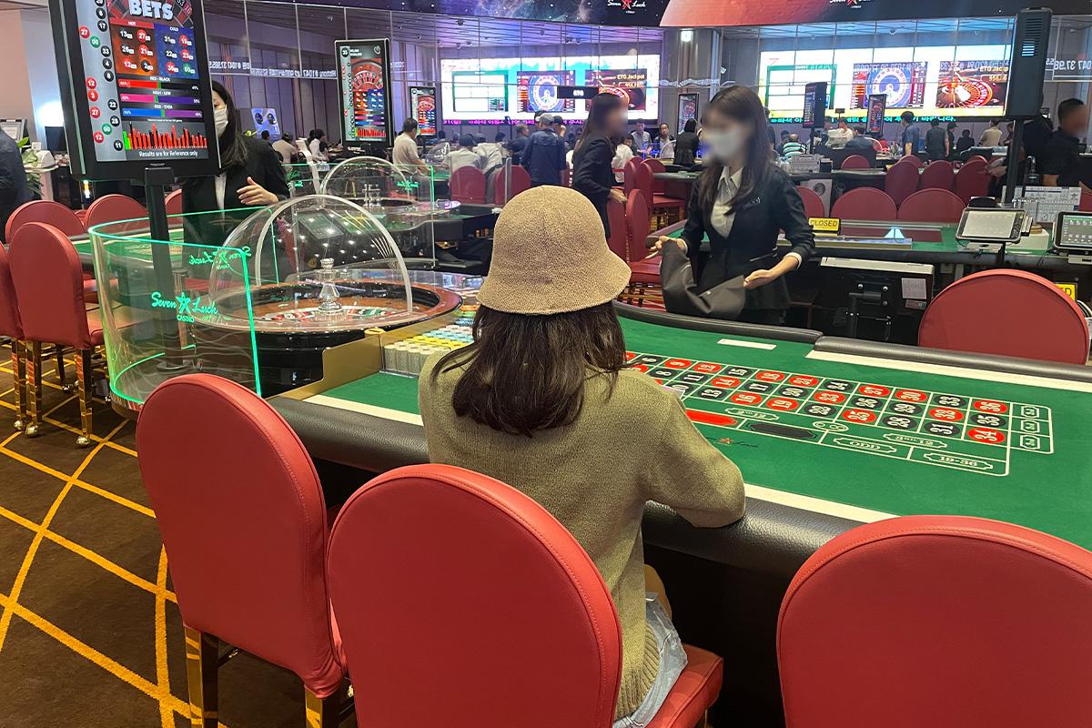 セブンラックカジノ 釜山ロッテ店 施設案内