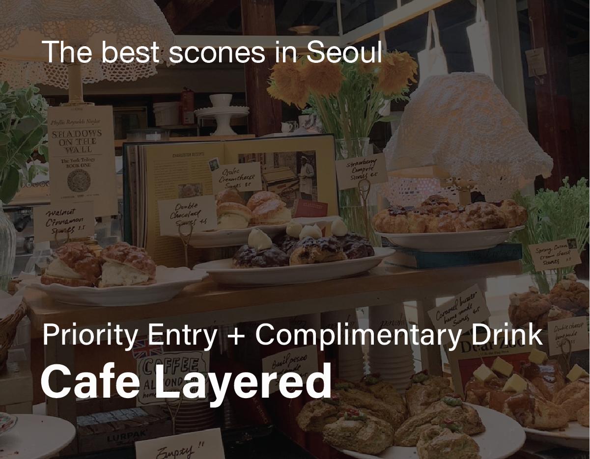 Cafe Layered Seoul - Creatrip Package - the 1st Edition