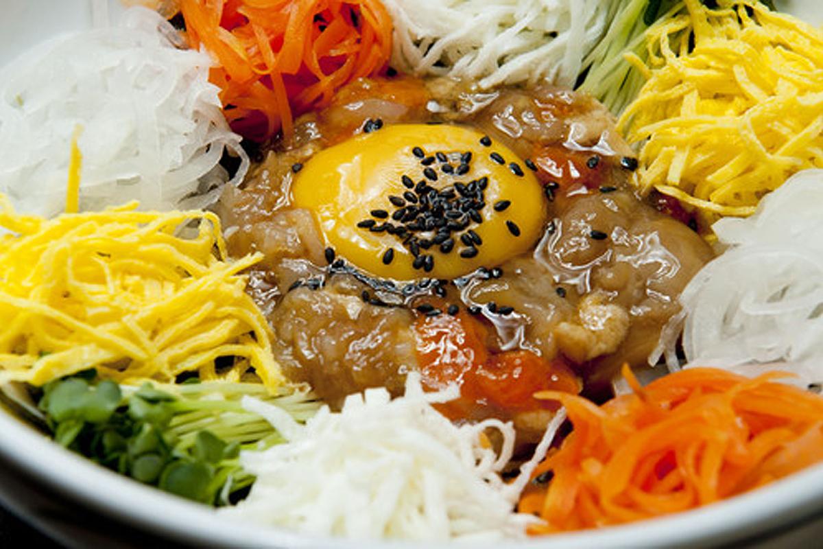 Soy sauce-marinated crab at Haemakki