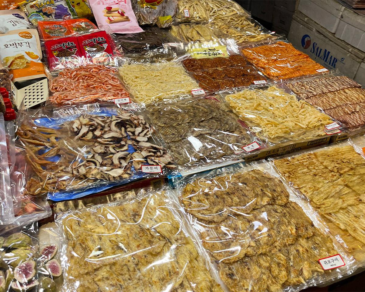 韓國傳統零食與乾貨