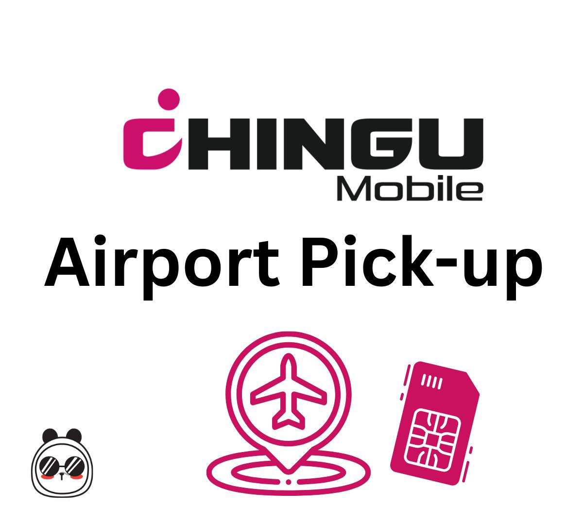 Korea Prepaid-SIM-Karte mit unbegrenztem Datenvolumen + Anrufen + Nachrichten (Abholung vom Flughafen) | Chingu Mobile