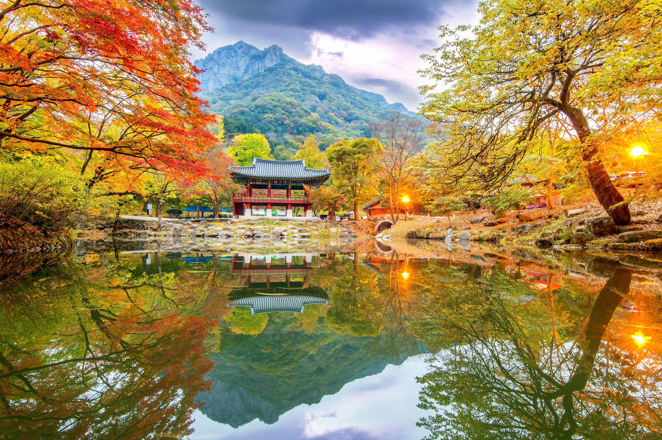 Naejangsan autumn foliage