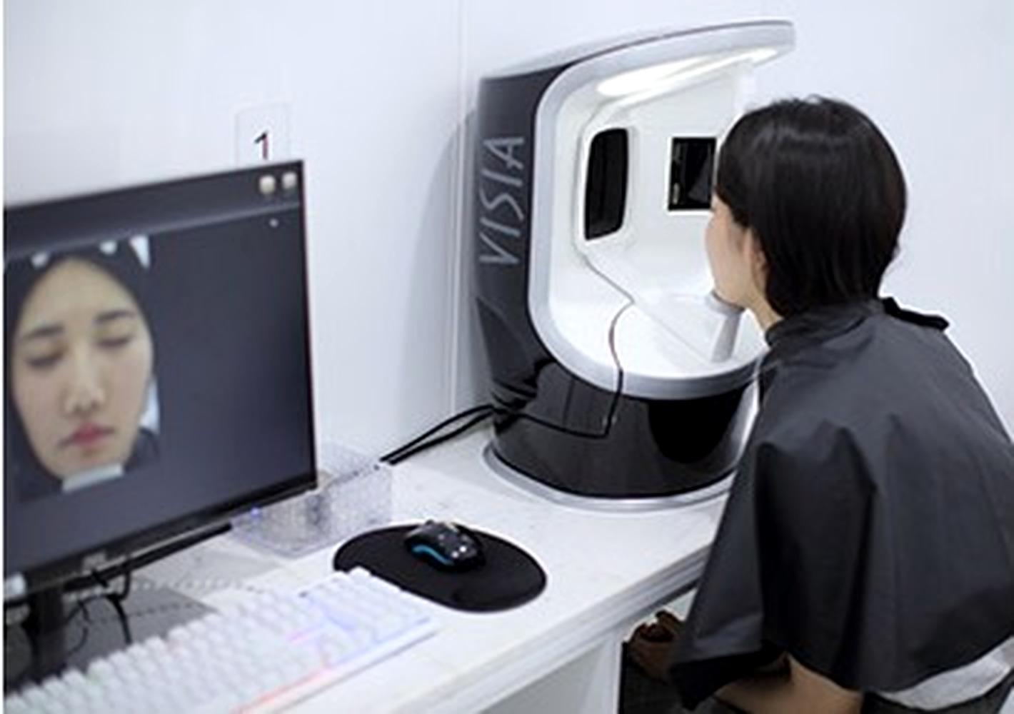VISIA STEP 1 拍攝肌膚狀況