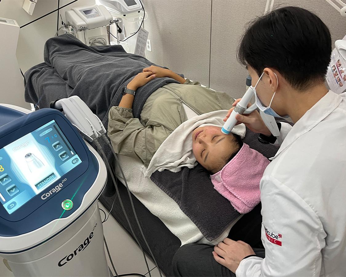 韩国美妆Medicube旗下医美｜音波拉提/除疤/美白｜刘在锡推荐｜江南医美预约享折扣再送送Medicube产品