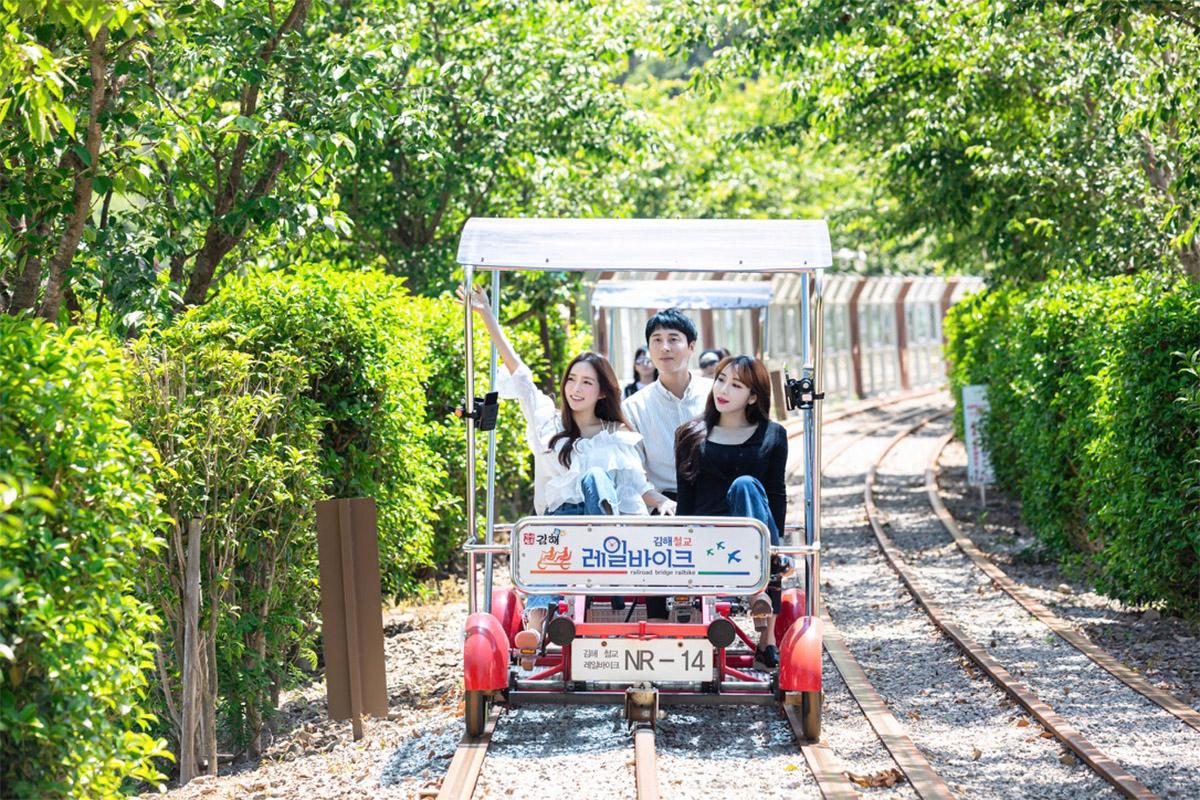 Gimhae Gaya Theme Park + Nakdonggang River Railbike + Gamcheon Culture Village One day tour