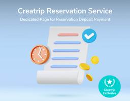 Creatrip Reservation Services | Deposit Payment Page