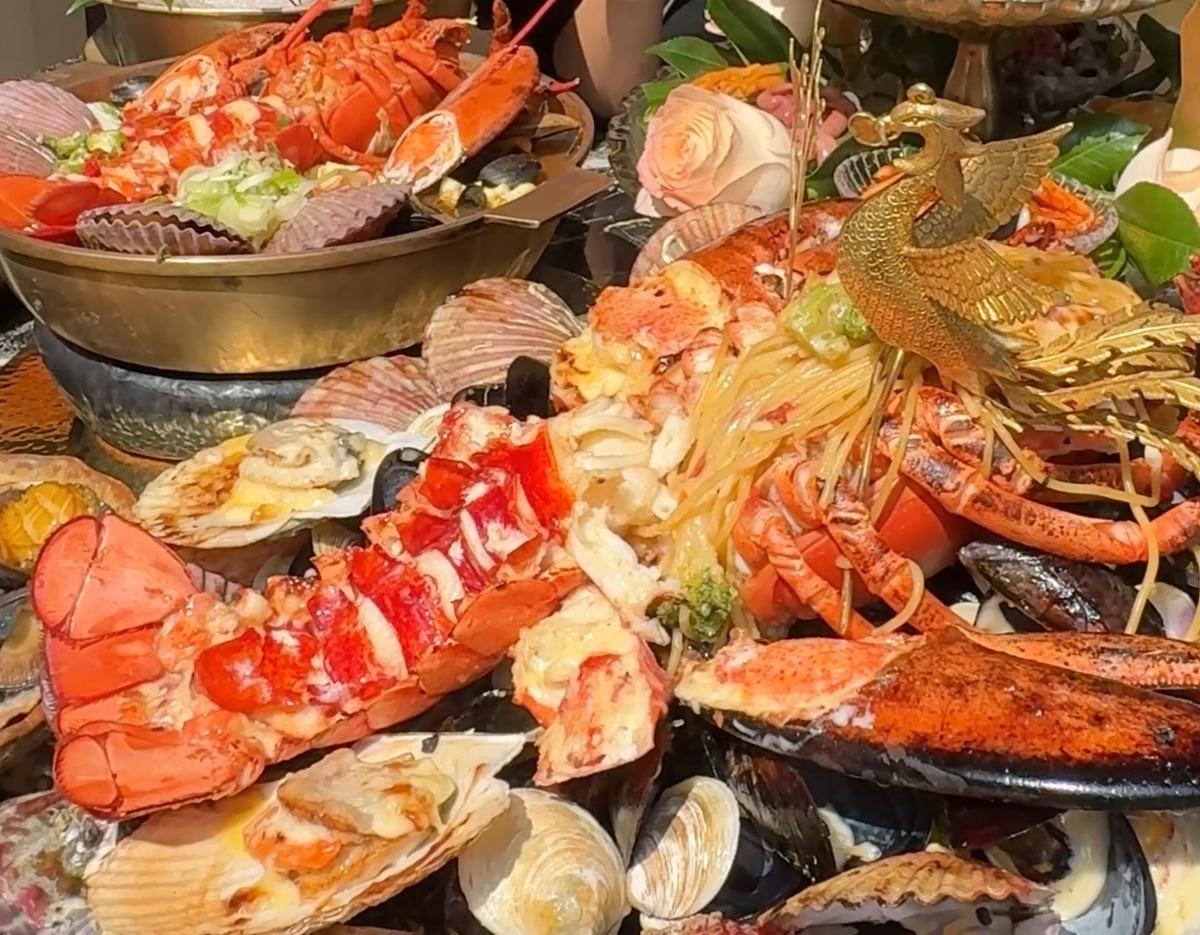 해천어부 종로 랍스터와 조개 요리