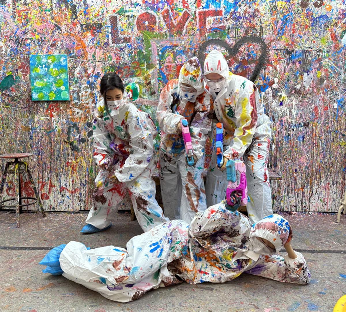 Action Painting Experience in Seongsu-image