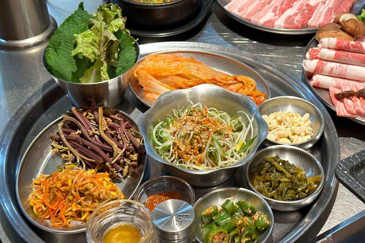 Belly Bbq Beef Samgyupsal In Korean Korean Food Pork Belly