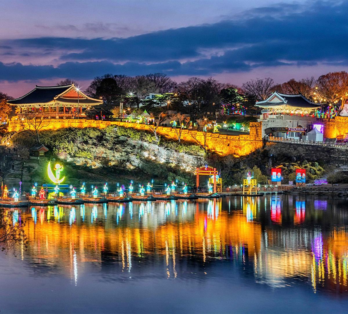 晉州南江流燈節一日遊（釜山出發）-image