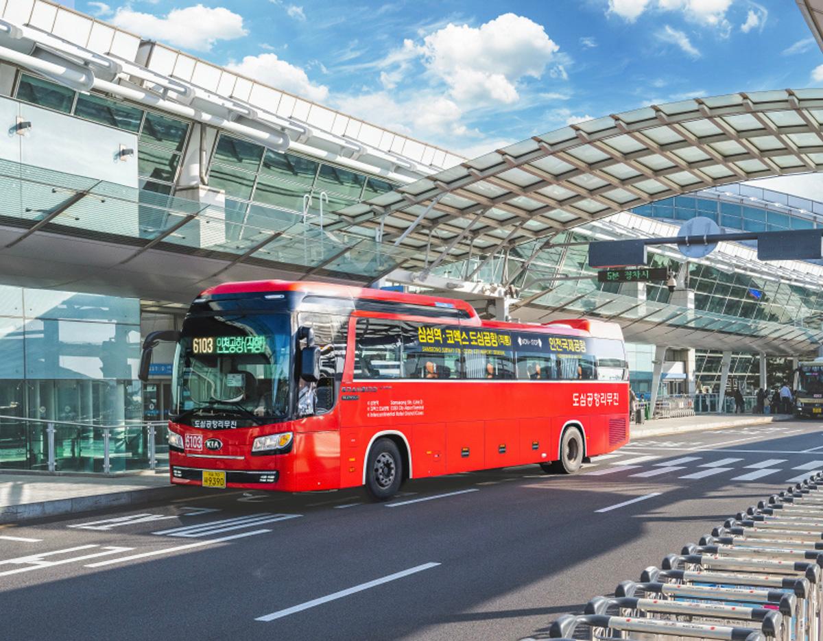 Airport Bus 6103 Seoul Gangnam COEX City Airport → Incheon Airport express Limousine Bus Discount Ticket